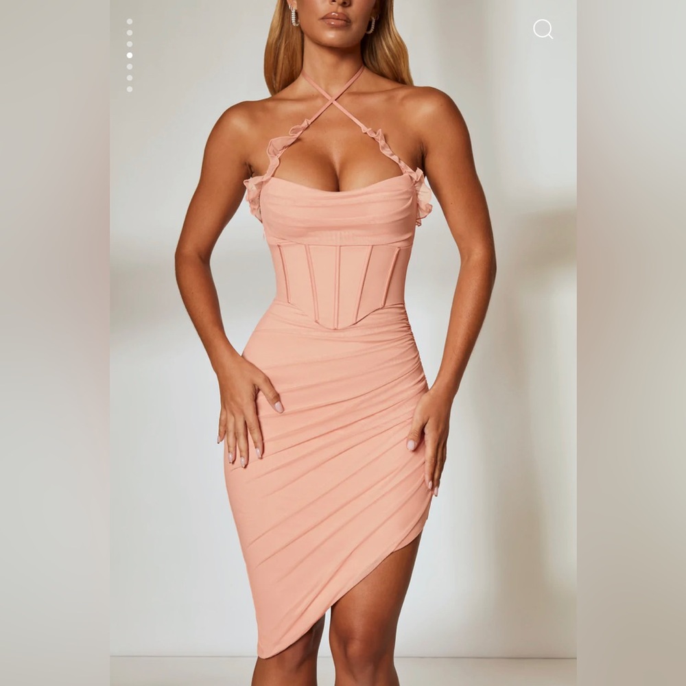 COPY - Oh Polly Corset Midi Dress